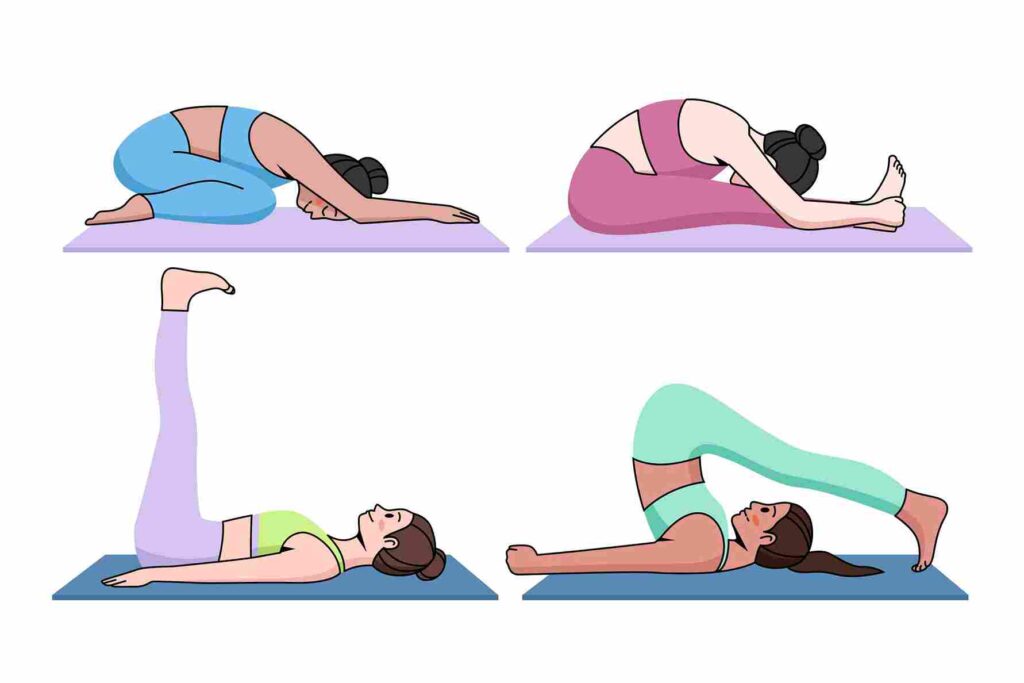 halasana yoga poses
