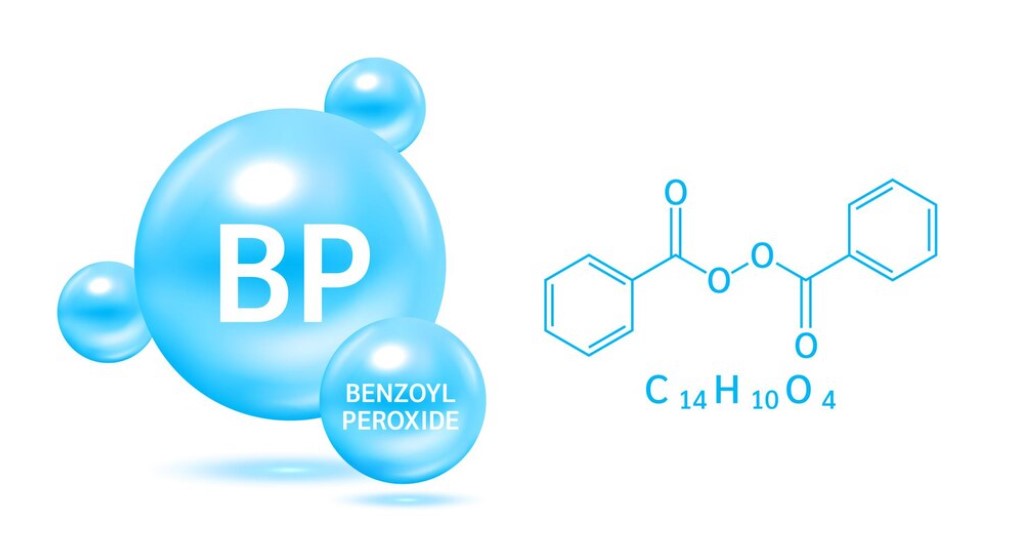 benzoyl peroxide molecular structure