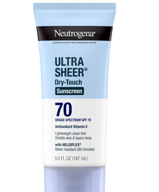 neutrogena spf 70 sunscreen